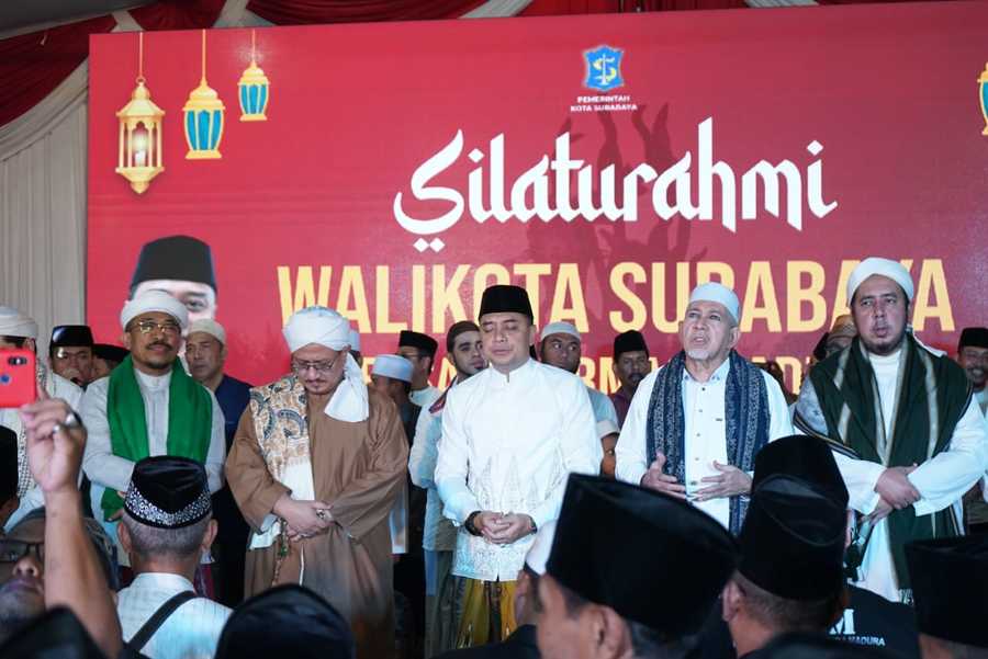 Wali Kota Eri Ajak Ormas Madura Jaga Kerukunan Dan Kondusifitas Surabaya