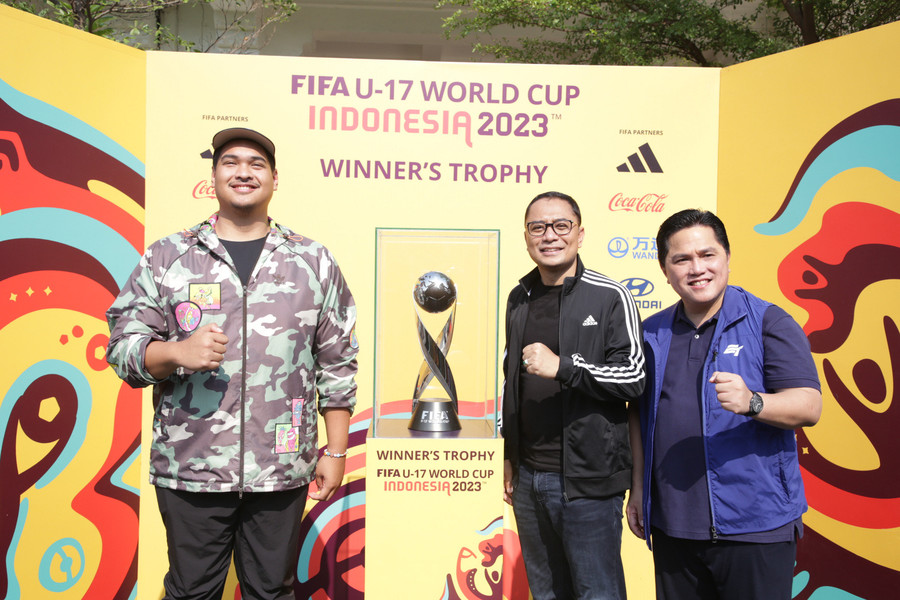 Trophy Experience Piala Dunia U-17 Disambut Meriah di Kota Surabaya