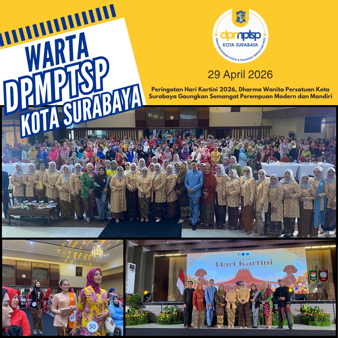 Peringatan Hari Kartini 2026, Dharma Wanita Persatuan Kota Surabaya Gaungkan Semangat Perempuan Modern dan Mandiri