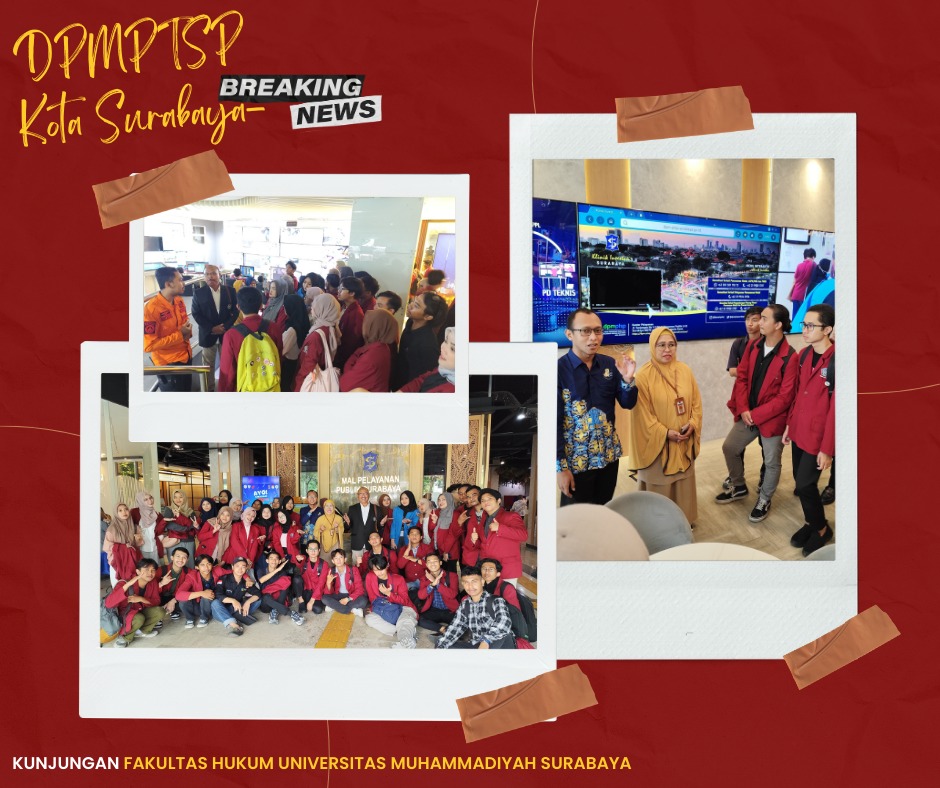 Kunjungan Fakultas Hukum Universitas Muhammadiyah Surabaya