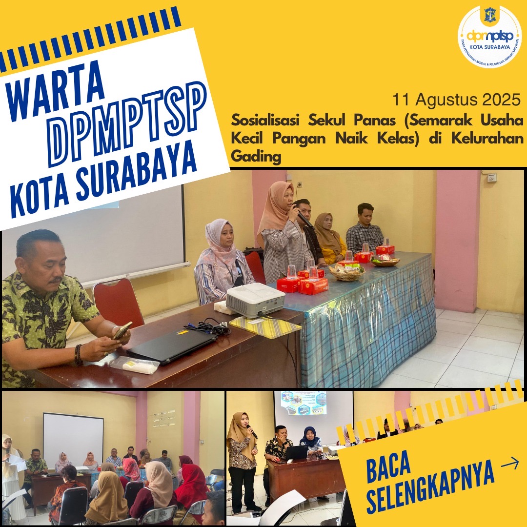 Sosialisasi Sekul Panas (Semarak Usaha Kecil Pangan Naik Kelas) di Kelurahan Gading
