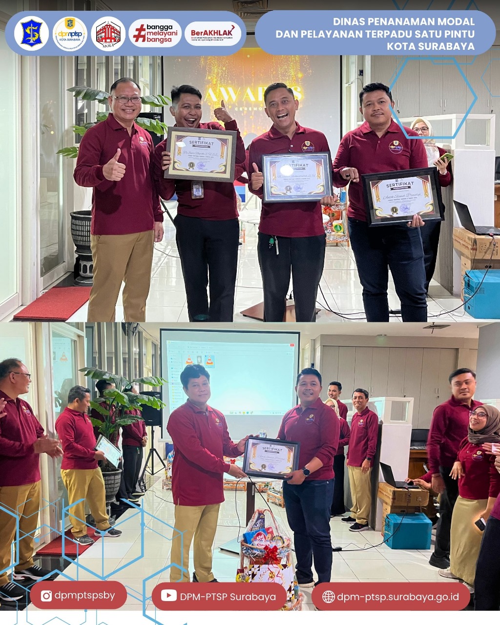 Evaluasi dan Apresiasi DPMPTSP Tahun 2024