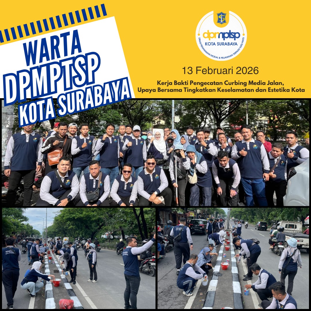 Kerja Bakti Pengecatan Curbing Media Jalan, Upaya Bersama Tingkatkan Keselamatan dan Estetika Kota