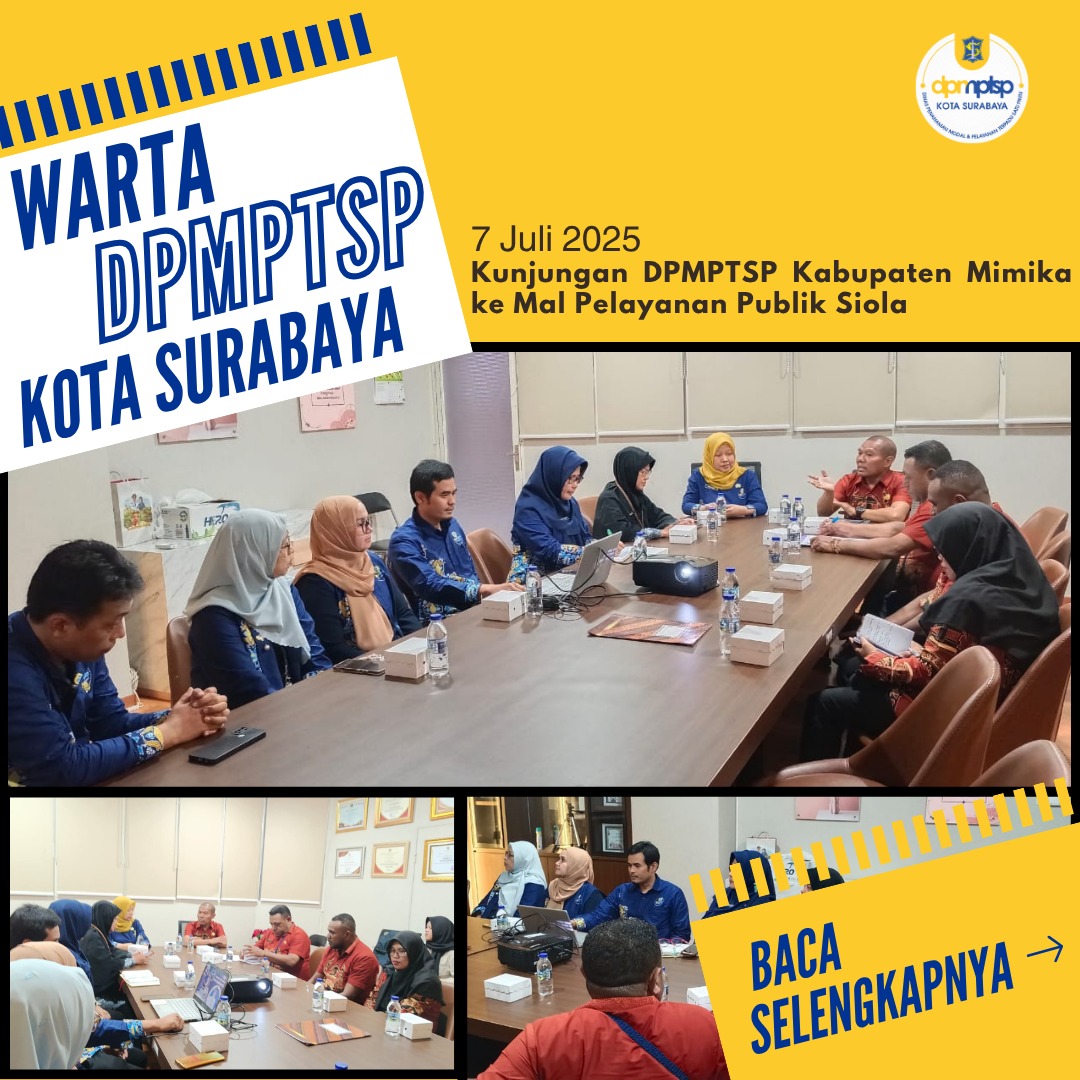Kunjungan DPMPTSP Kabupaten Mimika ke Mal Pelayanan Publik Siola