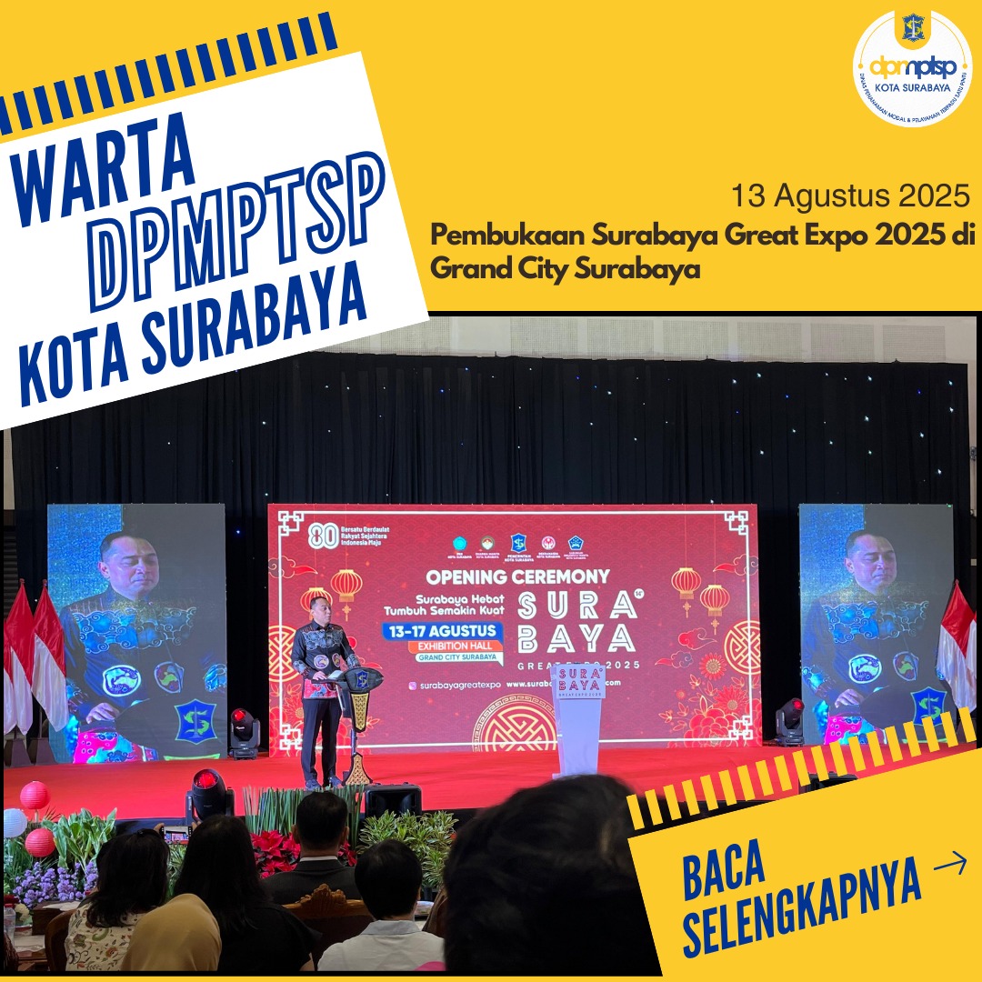 Pembukaan Surabaya Great Expo 2025 di Grand City Surabaya