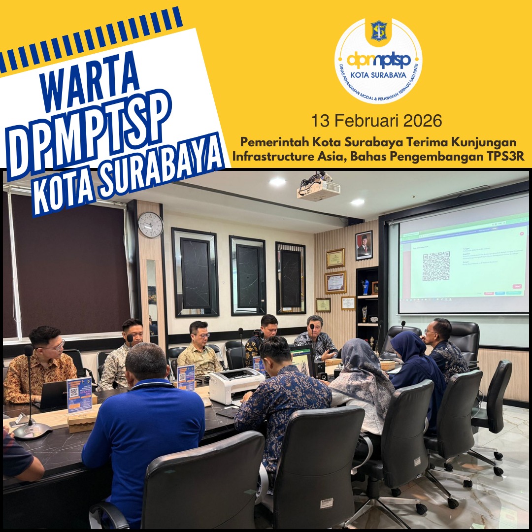 Pemerintah Kota Surabaya Terima Kunjungan Infrastructure Asia, Bahas Pengembangan TPS3R