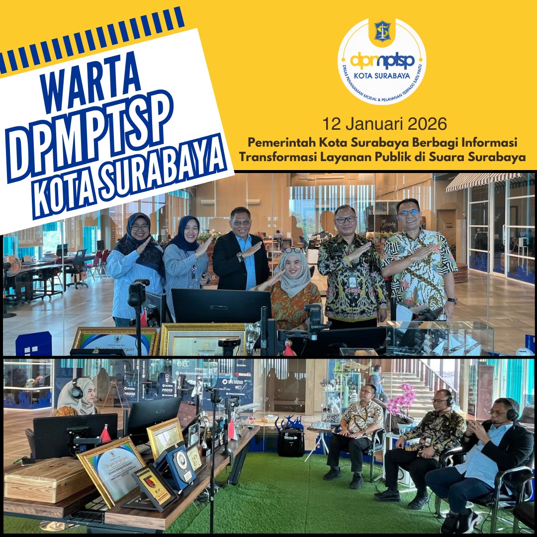 Pemerintah Kota Surabaya Berbagi Informasi Transformasi Layanan Publik di Suara Surabaya